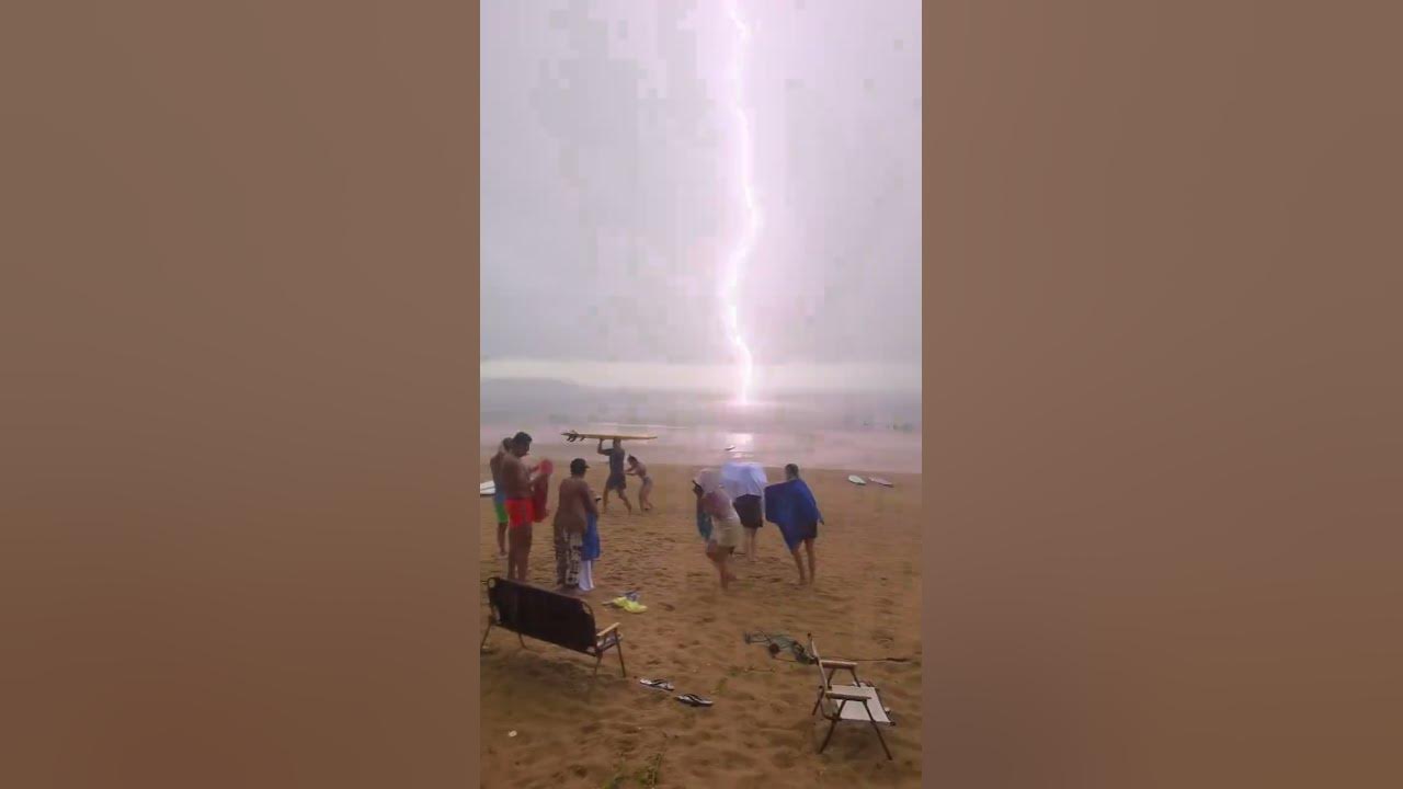 Crazy lightning striking the ocean #explore #outdoor #thunder #lightning #strike #storm #adventure Crazy lightning striking the ocean #explore #outdoor #thunder #lightning #strike #storm #adventure