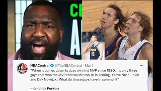 Exposing Kendrick Perkins’ AWFUL Take And Why It's The DUMBEST MVP Argument All-Time