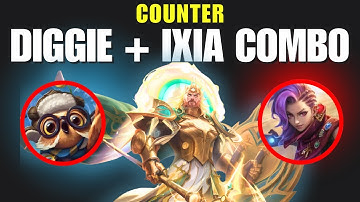 ZILONG CAN’T BEAT THE KING! 👑 Minsitthar Guide vs Ixia + Diggie Combo | MLBB EXP Lane Tips