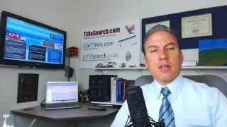 Getting a mortgage balance from a title search