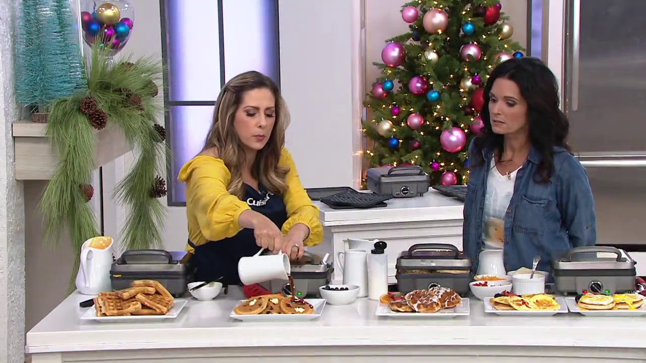 cuisinart breakfast central waffle maker