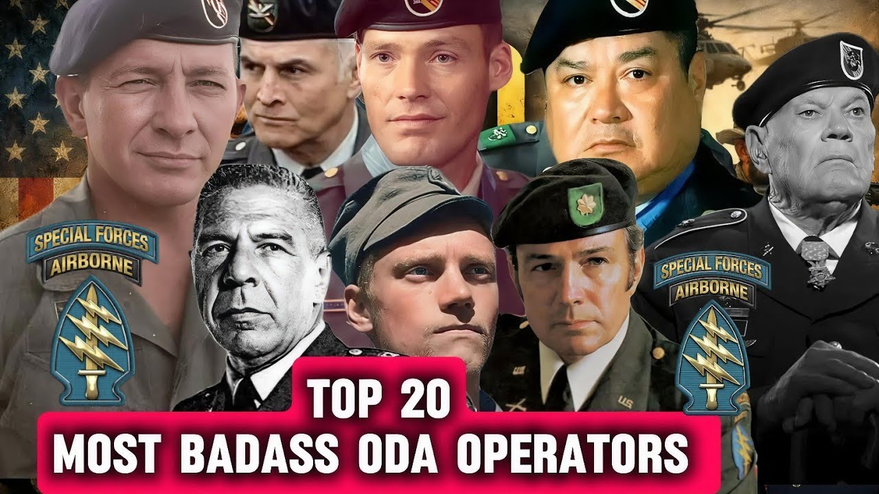 Top 20 Most Legendary Green Beret ODA Operators Who Defined U.S. Special Forces