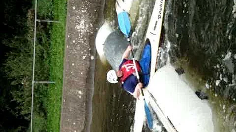 Susan Templeton - triuphs down Cardington Slalom