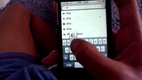 How to download Ifile on your iPod or iphone for free