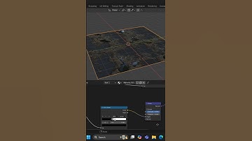 Create a Realistic Puddle in Blender 4.2 #blender3d #3d #tutorial