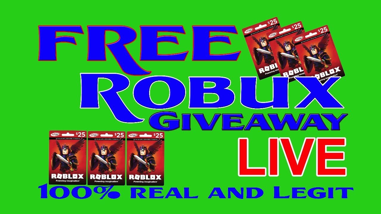 Giving away FREE Robux YouTube
