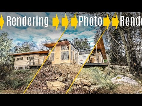 How to Align a Lumion Rendering with a Photograph
