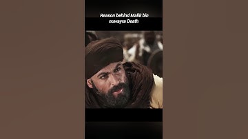 Khalid bin Waleed رضہ اللہ 🔥 killed Malik #shorts #youtubeshorts