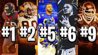 The Top 10 Pass Rushers in Madden 24!