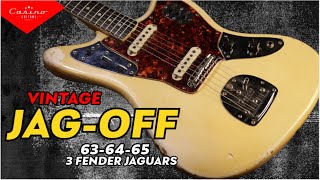 Sports Performance 3 Vintage Fender Jaguars In Our Hands