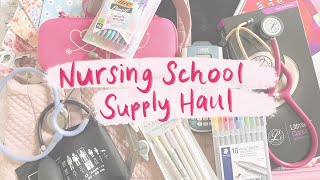 NURSING SCHOOL SUPPLY HAUL ⭐