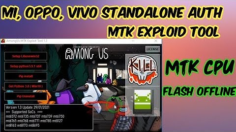 MTK Exploit Tool | Standalone AUTH For realme, OPPO, Vivo