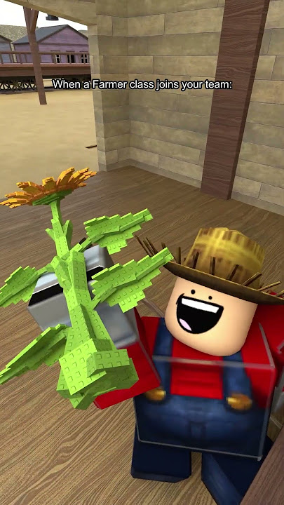 When a Farmer class joins your team: | Dead rails animation #deadrails #deadrailsroblox