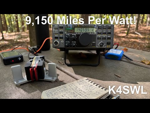 400 Milliwatts to England! Meeting N4SZ and a K2 Bug-Out Activation at William B. Umstead SP
