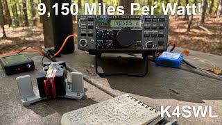 400 Milliwatts to England! Meeting N4SZ and a K2 Bug-Out Activation at William B. Umstead SP