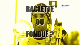 Messi ou Ronaldo ? Raclette ou fondue ? L&#39;interview dilemme de Martin Fourcade