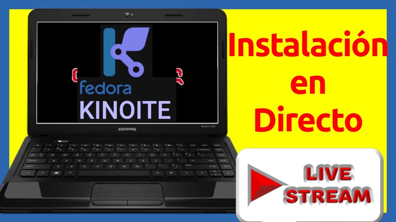 Instalación de Linux Fedora KINOITE en el COMPAQ CQ45 - YouTube