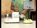 Vegetable chopping with ronald food processor