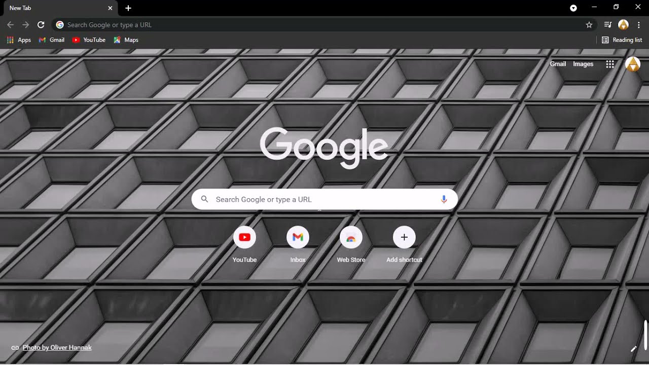 How to change your Google Background - YouTube