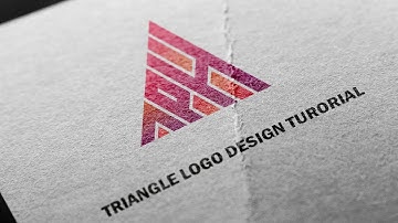 Illustrator cc tutorial : Triangle Logo Design || Triangle logo || NGM.