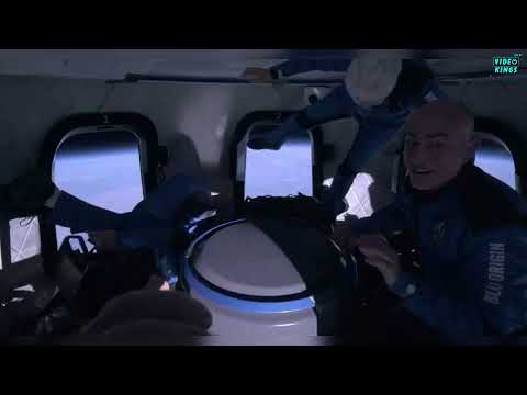 WATCH: Amazon's Jeff Bezos and three customers land after jumping into space for 11 minutes. – © Videokings