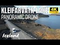 Kleifarvatn Lake and the Eruption Site 🌋 Relaxing Drone 4K Most beautiful lake in Iceland! 🇮🇸