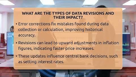 What Are The Types Of **data Revisions** And Their Impact? - Inflation Insight Channel