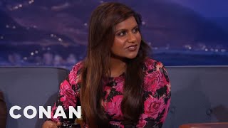 Mindy Kaling Tests The TV Censors' Limits | CONAN on TBS
