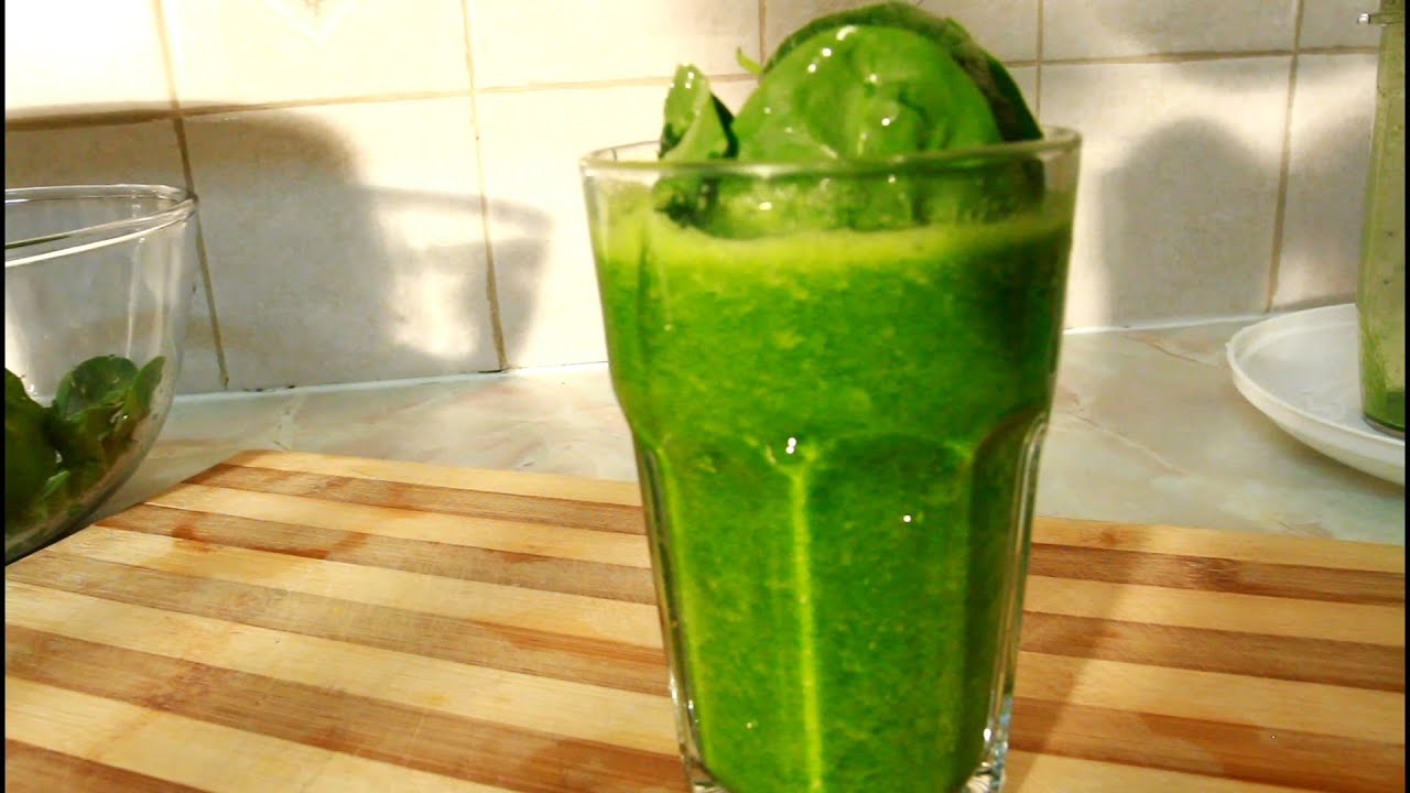 Saturday Morning Healthy Drink - Spinach & Ginger & Orange & Honey ...