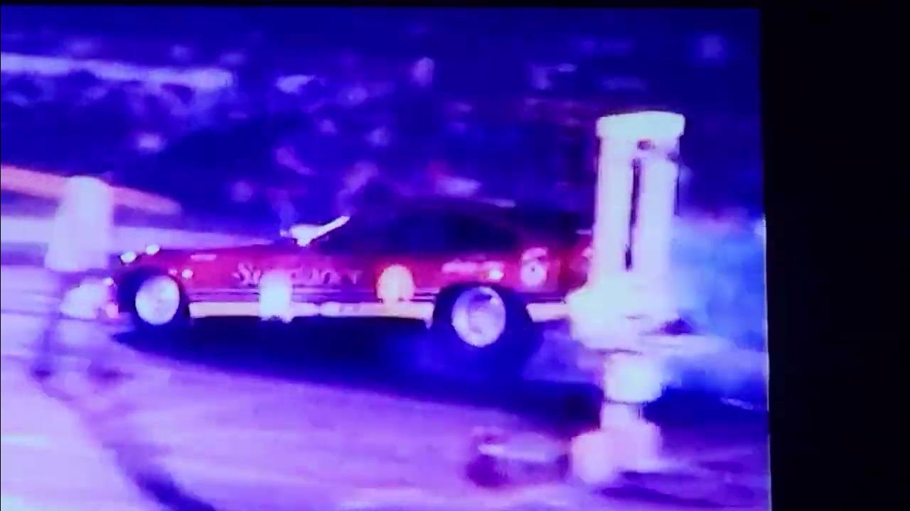 old school funny car burnout in 1975 YouTube