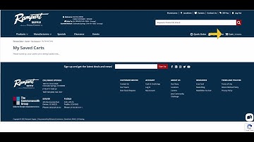 Shopping and Checkout on RampartSupply.com