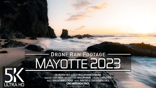 【5K】🇾🇹 Drone RAW Footage 🔥 This is MAYOTTE 2023 🔥 Mamoudzou 🔥 Dzaoudzi 🔥 UltraHD Stock Video