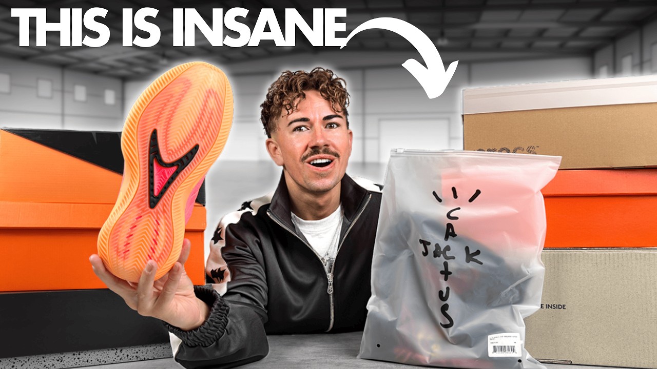 Распаковка первых кроссовок, которые меня поразили