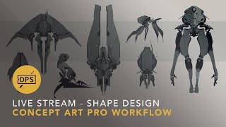 Shape Design Workshop: A Pro Concept Art Workflow for Speed and Efficiency