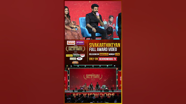Nelson's epic reaction to SK's funny speech🤩 Stay tuned🕒 #BehindwoodsGoldHallOfFamers