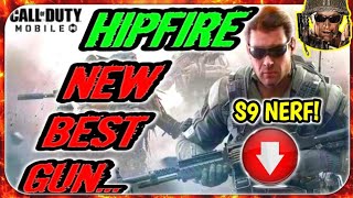 S9 *NEW* BEST HIP-FIRE GUN + COMPARING TOP POPULAR GUNS | COD MOBILE BATTLE ROYALE NEW UPDATE NERF