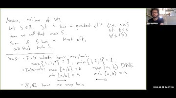 Lecture 2.6 - Suprema and Infima