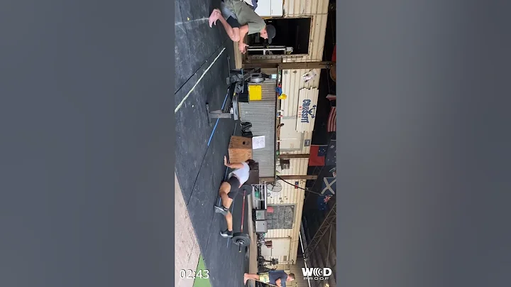 Karyn Robertson quarter finals wod 5
