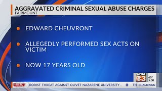 Fairmount man charged with criminal sexual abuse on minor by WCIA News 8 views 1 hour ago 30 seconds