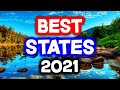 Top 10 BEST STATES to Live in America for 2021