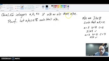 Proof involving "divides"