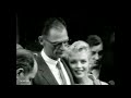Footage Marilyn Monroe And Arthur Miller Marriage Announcement 1956 - Divorce 1960