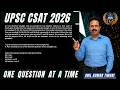 CSAT PYQs 2026 | Two identical straight rods are painted in five distinct colour... | By Anil Sir