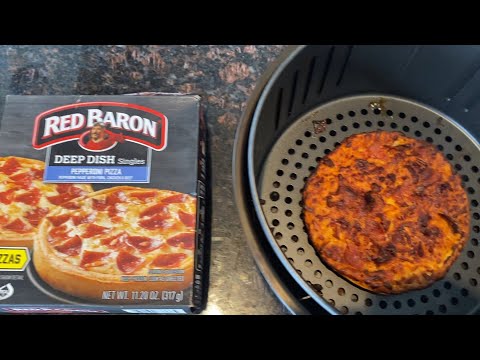 Air Fryer Red Baron Deep Dish Pizza - Fork To Spoon