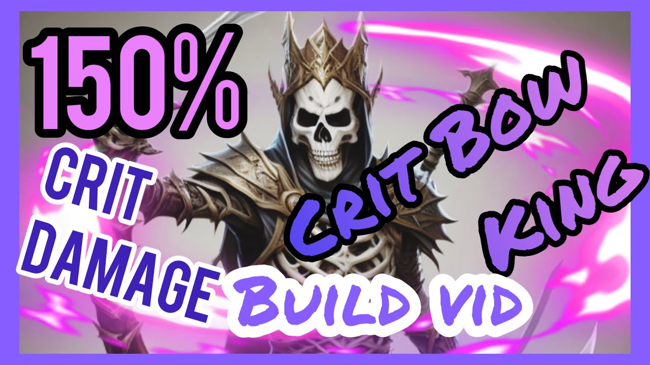 ESO 🏹Crit Bow King🔥BUILD VIDEO🔥The Damage Will Rain Down One Bar Gank