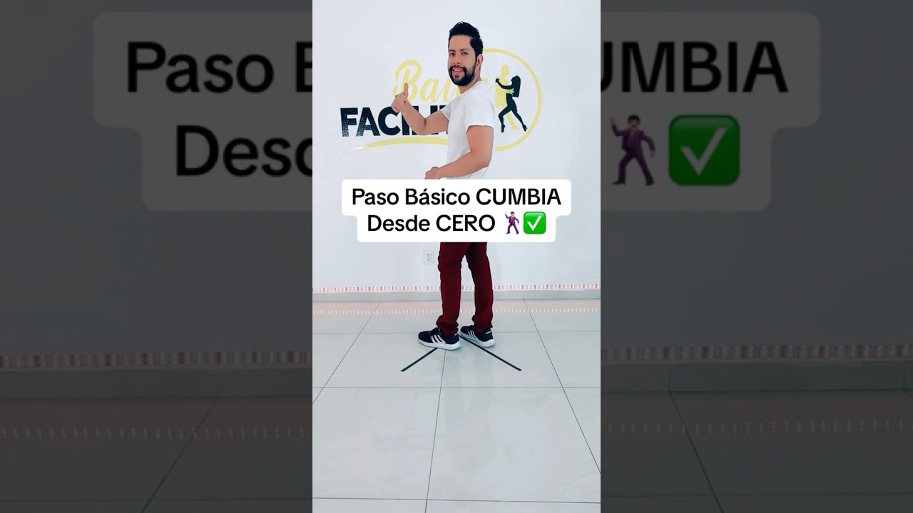 Paso Básico de CUMBIA desde CERO 🕺🏻✅