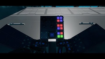 Starbase Custom Ship: Live Systems Status Panel