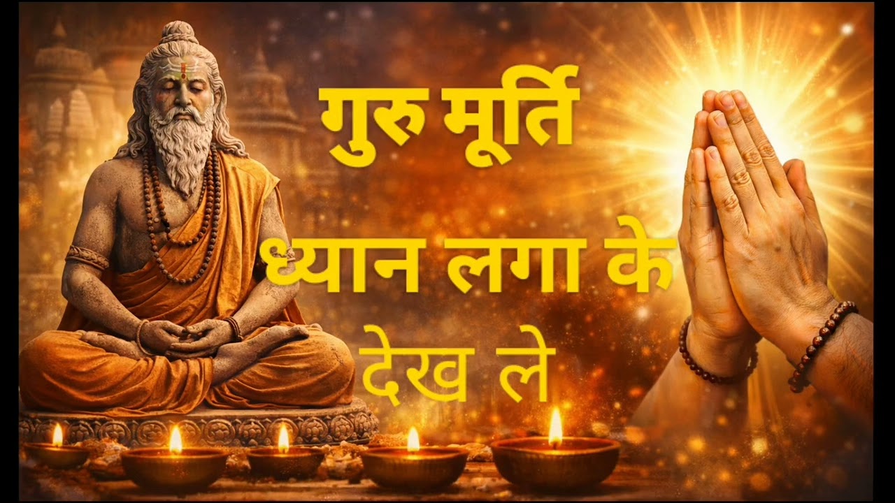 🙏 Guru Ji Murti | Dhyan Laga Ke Dekh Le | Guru Kripa Se Jeevan Badle 🌸 