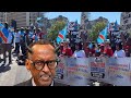 EN DIRECT MARCHE DES CONGOLAIS A BRUXELLES CONTRE L AGRESSION RWANDAISE ET CHANGEMENT DE LA CONST 