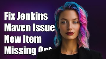 Fix Jenkins 2.60.1: Maven Project Option Missing in New Item Section